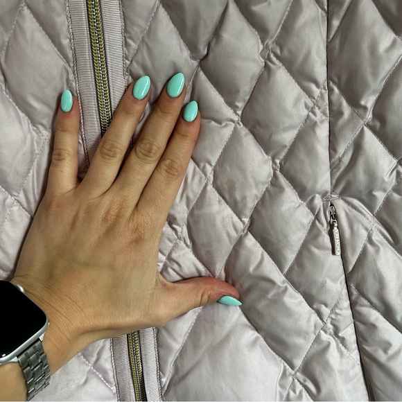 🩷ATHLETA PINK QUILTED VEST RESPONSIBLE DOWN WINTER SPRING CASUAL SIZE MEDIUM - Picture 4 of 10